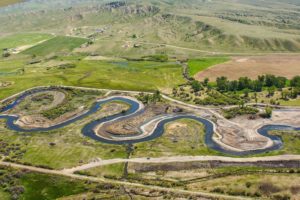 streambanks and floodplain cleanup on DCCR ranch in upper clark fork river