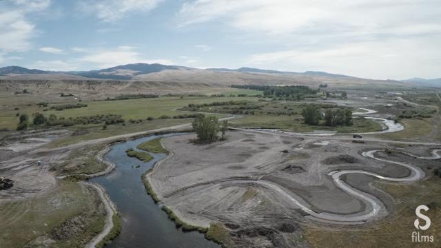 New channel for Modesty Creek now flows into the Upper Clark Fork